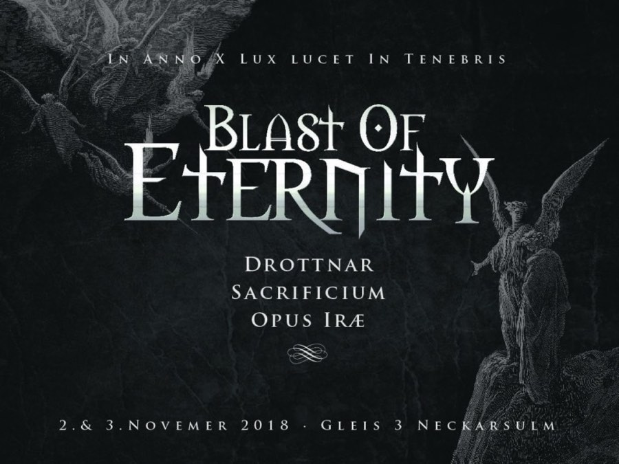 Plakat des Blast of Eternity 2018