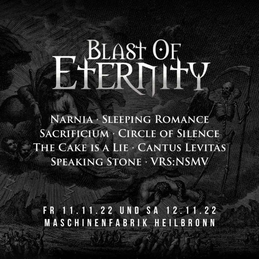 Plakat des Blast of Eternity 2022