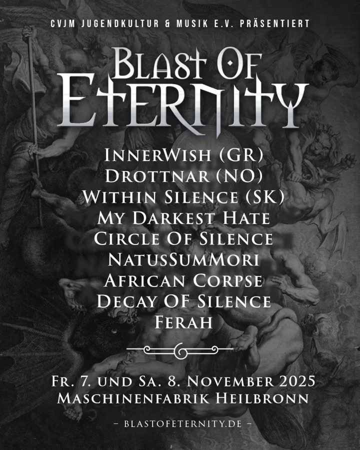 Plakat des Blast of Eternity 2025
